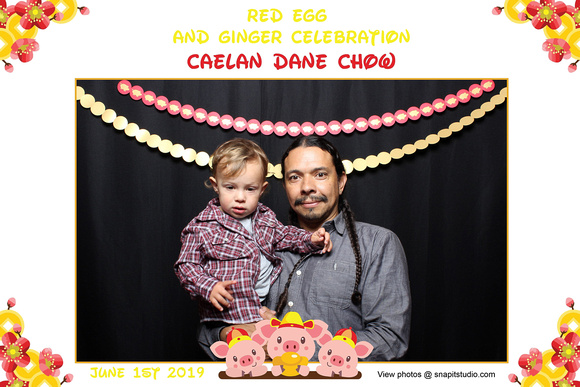 Studio Booth - Caelan Dane Chow's 100 Days Celebration